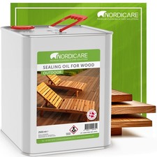 Nordicare Teak Oil for Garden Furniture 2.5L – Outdoor Wood 2.5 L 18.50 per litre