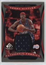 2004-05 SP Game Used Authentic Fabrics Kerry Kittles #AF-KK 09is