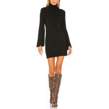 Lovers And Friends 'Taytay' Black Sweater Dress Size S