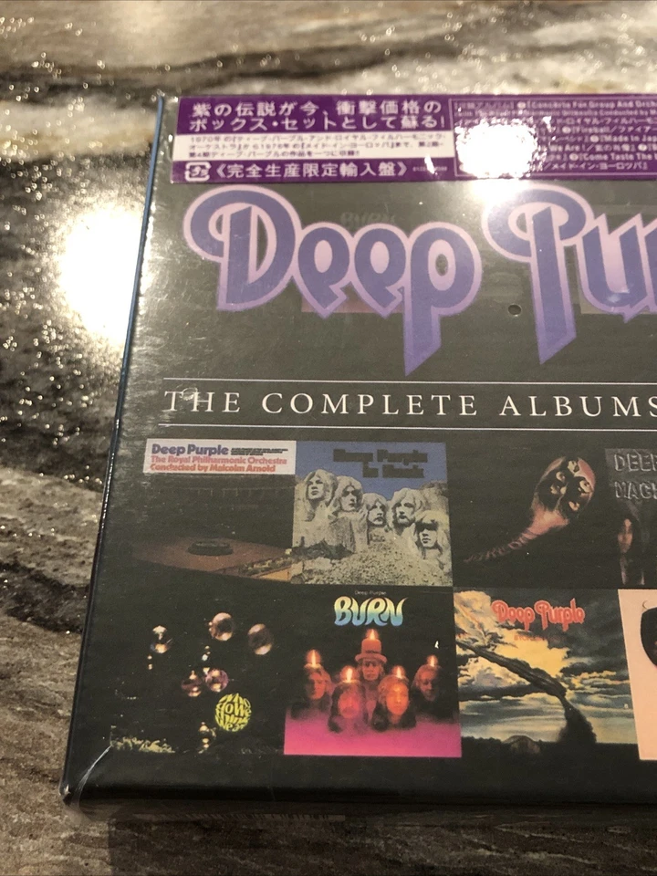 Deep Purple The Complete Albums 2013 CD Box Set Japanese Import Japan New Sealed - Image 3 of 4