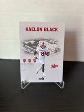 2025 Onit Athlete Indiana Hoosiers Kaelon Black Vestige #VS-5