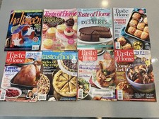 LOT of 8 Taste Of Home Magazines 2007-2022 Good Condition Meals Recipes Food