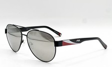NEW FILA SFI181 BLA BLACK AUTHENTIC SUNGLASSES 61-15