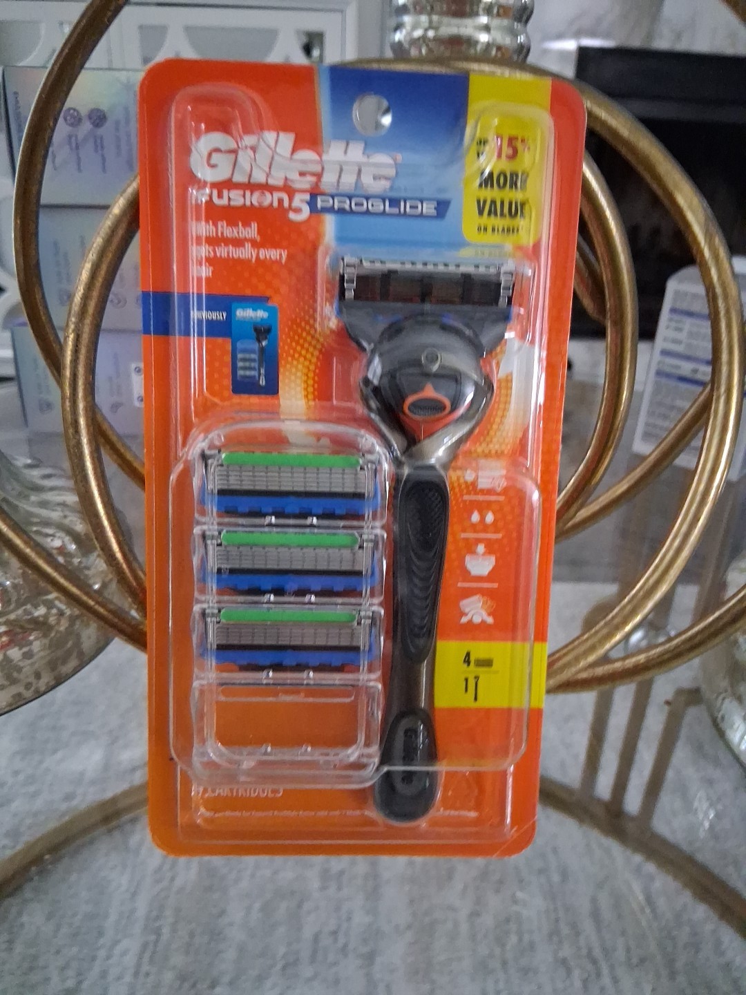 Gillette Fusion 5 Proglide Razor Plus Cartridges