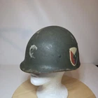 Vintage WWII Era US Army/Military M-1 Fixed Helmet Compressed Fiber