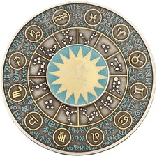 2024 Truth Guard Signs of the Zodiac 2 oz Silver Antiqued Spinning Coin 91.24 per troy oz