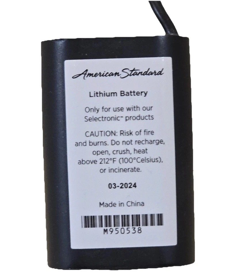American Standard Power X Battery Pack For Sensor Faucets R4 - Image 2 of 3