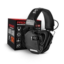 022 Electronic Ear Protection for Shooting  Electronic Ear Protection-black