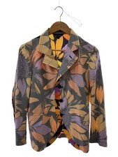 COMME des GARCONS 24SS Floral Inside Out Jacket S Polyester All Over Pattern