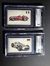 Panini Prime & Automobiles Cars 1975. Mercedes Benz & Ferrari. SGC Graded.