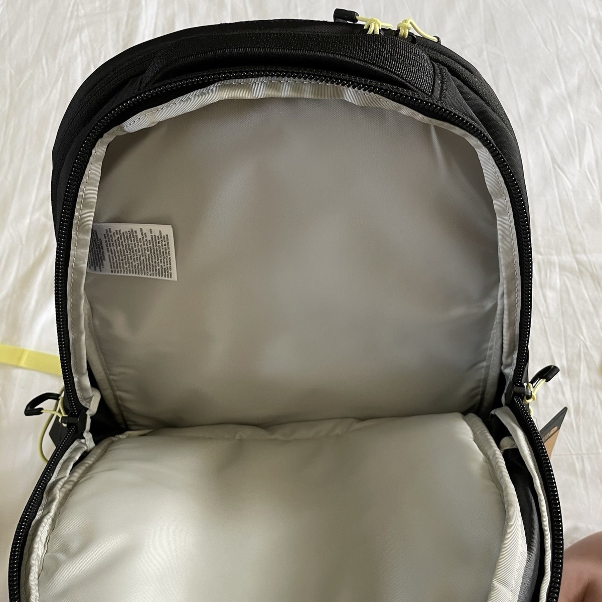 The North Face Borealis Backpack TNF Black / SNSPRT Yellow NF0A52SE S9W NEW Borealis Mini Backpack main image 3
