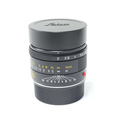 Leica APO-Summicron-M 50mm F/2 ASH Noir 11141 M Mount - Photo 1/4