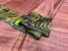 Vintage Silk Saree Recycled Indian Sari Fabric Craft Silk Material SS3828
