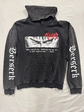Vintage Berserk Guts Anime Hoodie Size XL