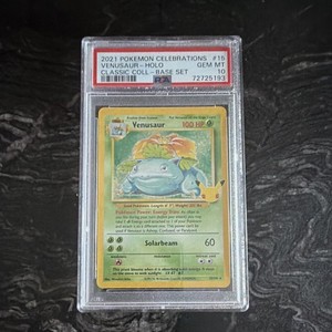 ポケモンカードゲーム Venusaur Celebrations PSA10 English Venusaur Celebrations Psa 10 | eBay