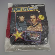 Vintage Rubie's Star Trek Costume Shirt Size X-Large