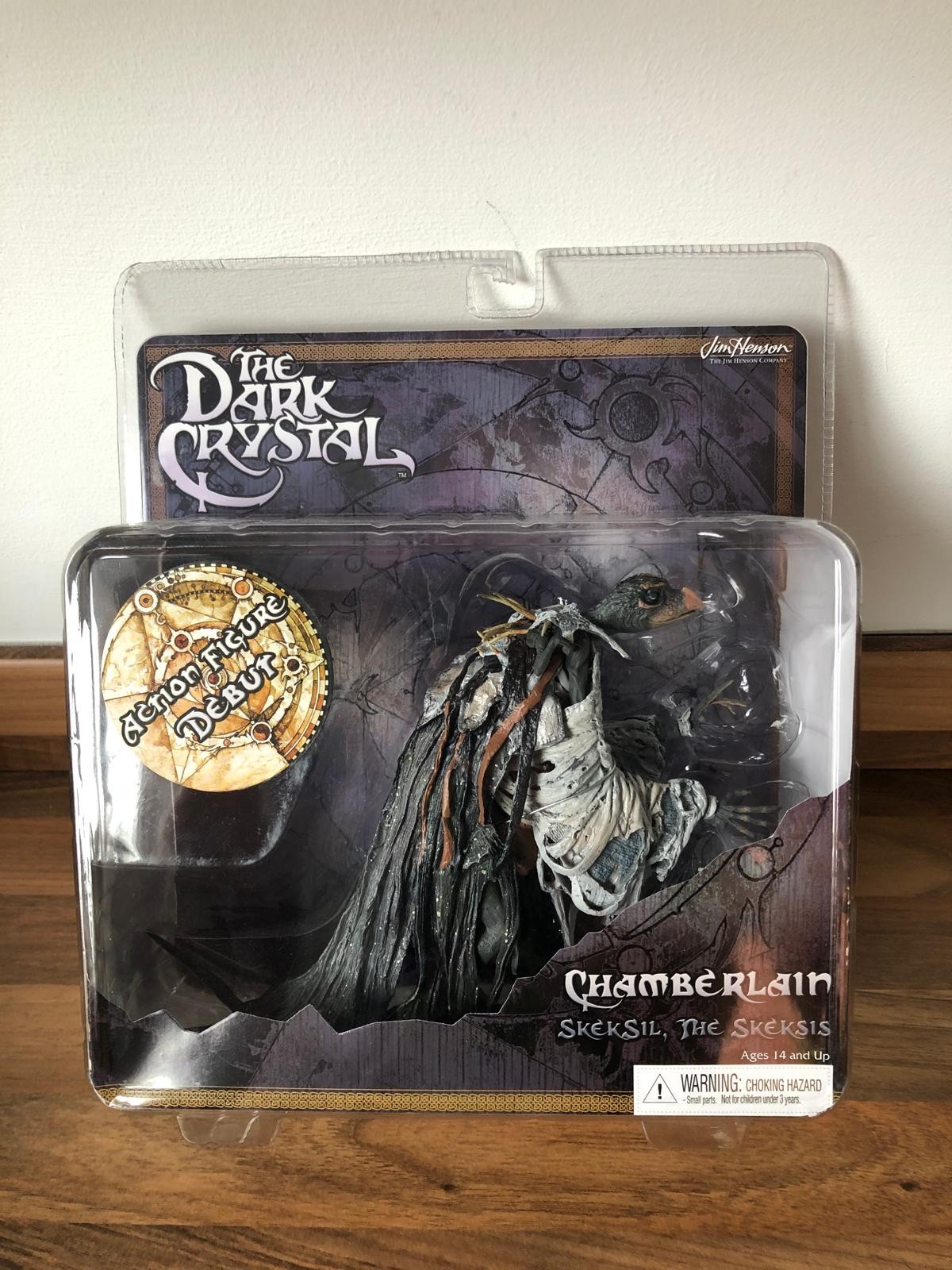 Figura Chamberlain Cristal Oscuro Neca Nueva en Caja Acción Debut Skeksil The Skeksis Henson