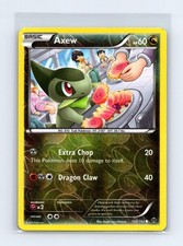 Axew 109/162 Common BREAKthrough Pokemon Card Reverse Holo Moderately Played