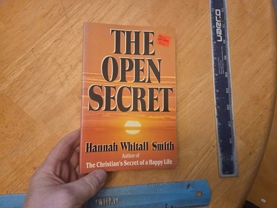 Open Secret by Hannah Smith (1984, Trade Paperback)