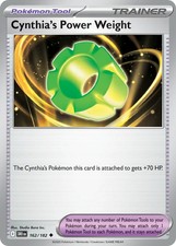 4x Cynthia's Power Weight 162/182 x4 - Destined Rivals - Pokemon TCG - Playset