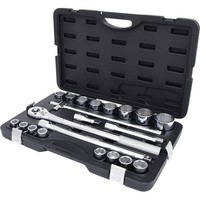"Ks-Tools 911.0721 3/4\" SteckschlüSsel-Satz 21-Tlg. 6-Kant Chrom Vanadium"