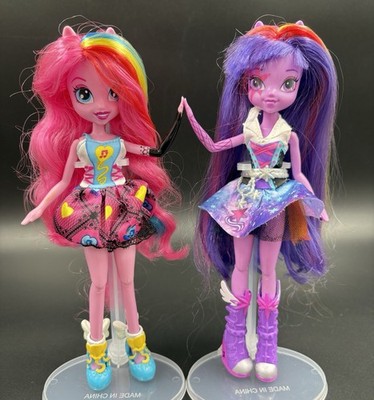 My Little Pony Equestria Girls Rainbow Rocks Singing Twilight & Pinkie Pie Read