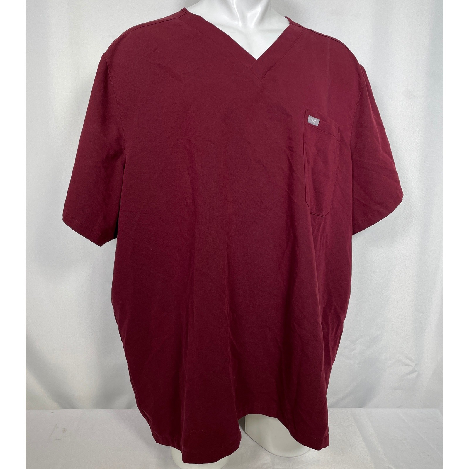FIGS Technical Collection Maroon Red Two Pocket S… - image 8