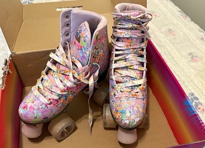 Impala Cynthia Rowley Floral Quad Roller Skates Size 6 MPN A126-59313