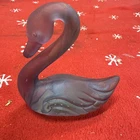 Fenton Rueven Art Nouveau Swan 1980s