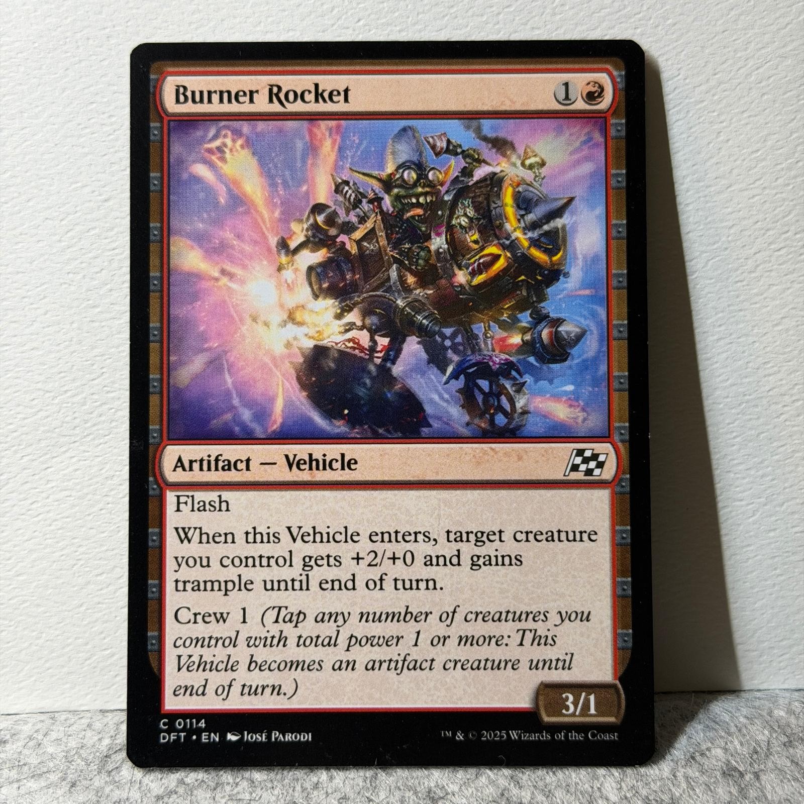 BURNER ROCKET MTG AETHERDRIFT 114 COMMON LP