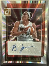 2025 Panini Donruss WNBA Signature Series Brionna Jones #SS-BJ Auto m4w