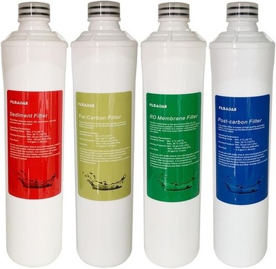 For Watts Premier RO 4-Pack Filter Kit for 4 Stage Pure Plus and Zero Pure Plus