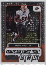 2021 Panini Contenders Draft Picks Conference Finals Ticket /99 Aaron Jones 0q3
