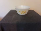 VTG Federal Milk Glass Dot Bowl 7"