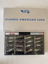 HOT WHEELS SERVICE MERCHANDISE CLASSIC AMERICAN CARS SET 16 CHROME CD4