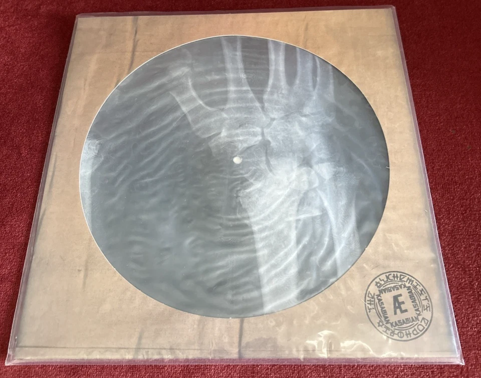 Kasabian - The Alchemist's Euphoria Blood Records Numbered X-Ray Pic Disc Vinyl - Image 3 of 4