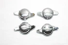 JAGUAR MK2 Wheel Chrome Spinners 2.4 Set of 4 1961