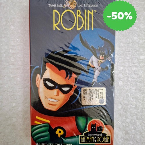 1997 Le Avventure di Batman & Robin VHS Serie Animata Vol. 9 Peruzzo Editore