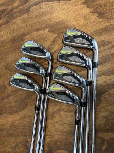 Nike Vapor Fly Iron Set / 5-AW Stiff Flex Steel Shafts - Picture 2 of 10