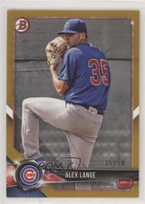 2018 Bowman Prospects Gold 35/50 Alex Lange #BP54 s3g
