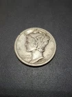 1942  S 10C Mercury Dime 90 % Silver Vg
