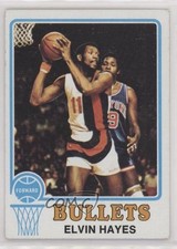 1973-74 Topps Elvin Hayes Willis Reed #95 HOF qp4