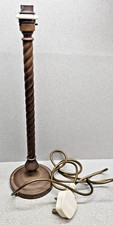 Laura Ashley brass barley twist table lamp