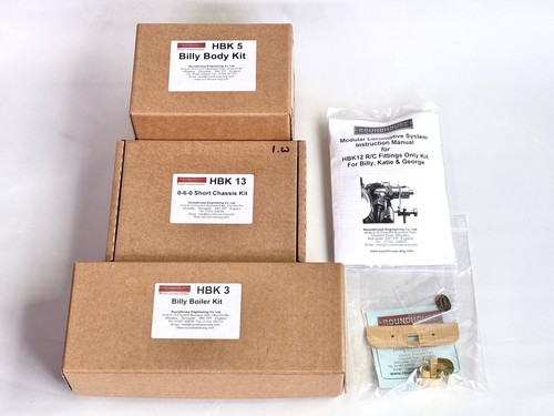 Roundhouse Billy 0-6-0 Live-Steam, Komplettbausatz / Full Kit - Bild 3 von 10