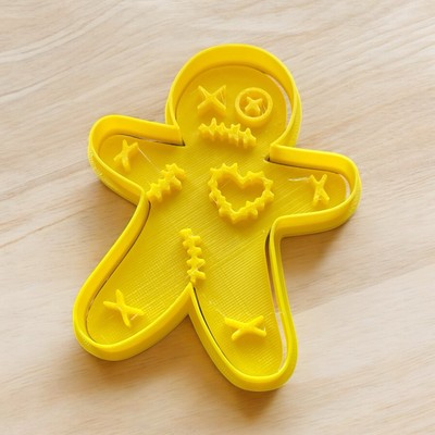 Voodoo Ginger Bread Man Cookie Cutter Biscuit Fondant Cutter