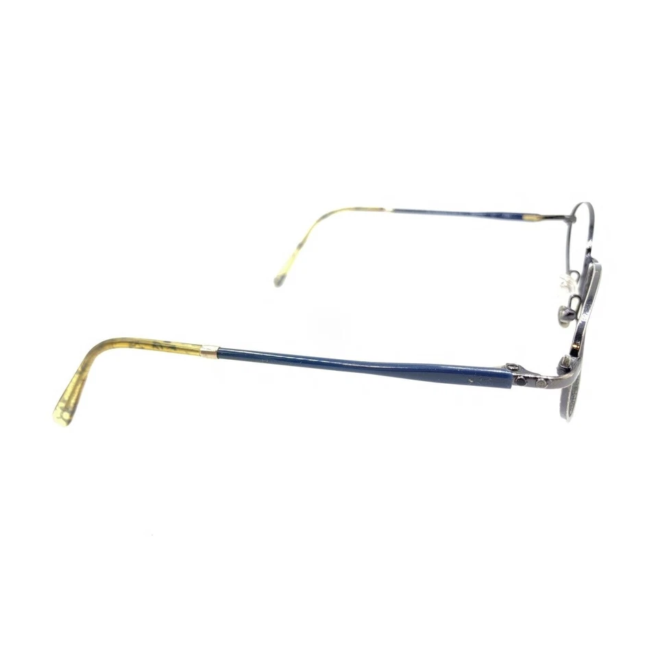 Monturas de gafas Rodenstock R8079 gris metal azul ovaladas 130 Malta hombres mujeres Foto 4 de 4