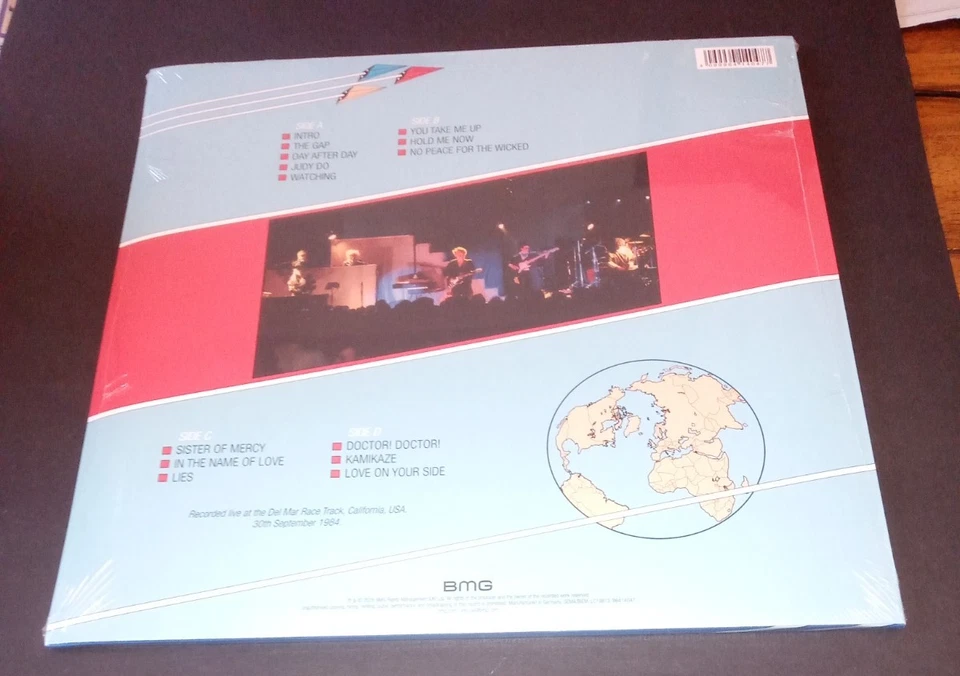 THOMPSON TWINS 2LP INTO THE GAP LIVE RSD TURQUOISE/YELLOW VINYL - NEW & SEALED - Image 2 of 2