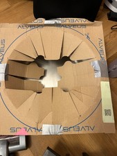 Round metal kitchen sink 43cm diameter + worktop