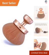 Large Synthetic Body Self Tanning Brush Face Body Applicator Gold