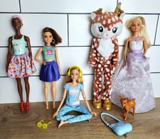 BARBIE dolls bundle 52 - Breathe with Me Cutie Reveal Deer Petite Princess Bride